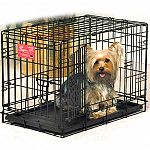 Cuts Housebreaking Time in Half by keeping puppy from eliminating in one end and sleeping in the other. Allows you to adjust the length of the living area as your puppy grows into its adult size home