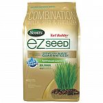 Unique combination of Scotts high performance seed, premium continuous  release fertilizer and Scotts super-absorbent growing material