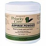 Aspirin Powder for use as an aid in reducing fever in dogs and for mild analglesic. Follow instructions: administer orally. Dogs: 0.15% food ration. 1 lb.