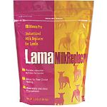 Lama instantized milk replacer for lambs. Formulated specifically for lambs. Crude protein 24.0%, Crude fat 30.0%. Decreased lactose levels. Contains organic acids. Non-medicated. Mixes easily and stays in suspension. 3.5 lbs.