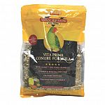 With quiko egg food crumbles and spirulia is ideal for sun, blue crown, cherry head, green cheeked and other conures. Also suitable for the quaker parrot. Addition of nutrient rich fortified vita bite pellets add vitamins and minerals not normally found i