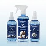 Safe and gentle for cleaning wounds on a variety of pets including horses, dogs, cats, and birds, this pump is convenient to use and kills a variety of bacteria to prevent infections in wounds, ulcers, and minor cuts. Size is 8 oz.