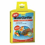 Clears cloudy water fast. Removes odors. Neutralizes iron in tap water.
