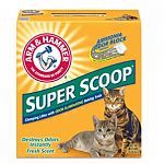 Arm & Hammer Super Scoop is formulated with ARM & HAMMER Baking Soda to control and eliminate litter box odors--including odors caused by germs! It also has an advanced clumping system, so you can remove the entire source of odors without crumbling.