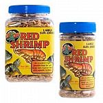 Zoo Med Sun-Dried Red Shrimp are an excellent high quality protein rich food ideal for large aquatic turtles and large size freshwater aquarium fish and invertebrates. Fish and turtles typically show an increase in weight and vigor.