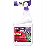 For flowers, shrubs, trees and turf applications. Contact and systemic action protects plants quickly and last a long time. Also listed for limited use on fruit and nut trees- see label. Systemic - will not wash off. Contains systemaxx for added uptake an