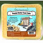 Peanut Butter Suet Cake for Wild Birds is a nutritious, high protein suet for a variety of birds. Great for year round bird feeding and provides birds with much needed energy especially in the cold winter months of the year. Easy to hang, just place in a