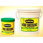 Corona Hoof Dressing is a liquified formula dressing with the emollient action of real lanolin. Has ability to preserve vital moisture balance strengthen the entire foot and promote smooth regrowth of hoof wall. Helps to heal cuts scrapes rope burns
