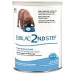 A highly digestible complete food for young growing puppies. Esbilac 2nd Step Puppy Weaning Food is a creamy transitional cereal developed to follow Esbilac, for easy transition from milk to solid food.