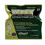 The Why Trap Attractant Refill helps to attract wasps, hornets and yellow jackets to the Why Trap. This attractant lures both the queen and the workers to help eliminate your pest problem. 2 WEEK SUPPLY. Exclusively made for the Why Trap.