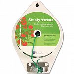 Strong and flexible plastic-coated wire twist. Cut-to-length cutter included. Ideal for tying plants, vines and vegetables.  This continuous roll of strong and flexible plastic-coated wire twist is made even more convenient for you -- it includes a cut-