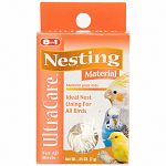 Ideal material for nest lining and building. Satisfies natural nesting instinct.