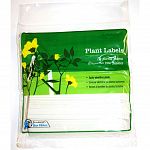 Each pack contains 1 pencil and 50 visible white plastic labels. Easily mark and identify your plants. Durable plastic labels. Labels can be pushed into soil at plantings. 5 inch each