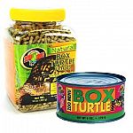 Box turtle food is loaded with whole corn and apples, two of the favorite foods of captive box turtles. We also add additional vitamins, minerals and a special natural flavoring agent to entice turtles to feed.