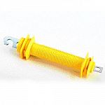 Don t be shocked, be safe, with rubber gate electric fence spring gate handle in hard hat yellow. Has a firm grip and acts as a layer of insulation. Generous, sensibly spaced flanges allow plenty of hand room. 100 gate handles in total.
