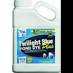 One gallon will treat up to one surface acre 4 to 6 feet deep Blend of twilight blue pond dye and pondclear beneficial bacteria Formulated to provide ponds with a blackish-blue appearance Promotes a clean and healthy ecosystem Safe for recreational ponds,