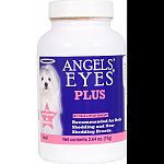 New and improved special enhanced anti-tear stain formula without antibiotics Formulated for both cats and dogs for unsightly tear stains from the inside out May also be used for the staining around the mouth and coats due to licking No food dyes, wheat,