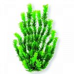 Turn an ordinary fish tank to an extraordinary aquascape with this exotic dark green plant Weighted base holds plant firmly in place so it wont float away Gives fish a safe nesting place Serves as a natural focal point in your tank Mix and match with othe