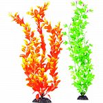 Replicates exotic plant life from around the world Create a colorful underwater scenery Serves as a natural focal point in your tank