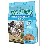 Rounders EZ-GO Horse Treats are formulated with marine source glucosamine and chondroitin sulfate. Feeding 5 Rounders EZ-GO Horse Treats provides 3,600 mg of glucosamine sulfate and 1,200 mg of chondroitin sulfate. 30 oz.