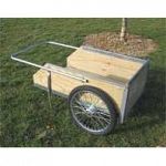 Features a heavy duty removable front gate, 20 in wheels, and a precision placed axle for balanced load and easy pushing Resistant to rain, manure, urine and age May be used for nursery trees, feed bags, hay bales, manure, mulch, barbed wire fencing, leaf