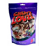 Chewy Louie is a perfect, bite-size bone shaped dog biscuit filled with Red Barns one of a kind, mouth-watering beef flavored filling. This highly palatable filling adds a hearty taste that will keep dogs coming back for more. 14 oz.