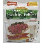 Nylabone Healthy Edibles variety pack chews (chicken and roast beef) are the all natural gourmet health chews that contain no plastic and no added salt or sugar. They are edible and digestable and provide an enjoyable alternative to traditional rawhide.