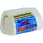 Made with real greek yogurt, this 3.5 ounce bone is 2.5 x 2 x 2 inches. Combines white, cut femur bones with a wholesome, greek yogurt filling. Couples the teeth cleaning advantages of the hard bone filled with the delicious taste of the stuffing. Comes s