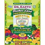 All-purpose planting mix for flowers, trees and shrubs, vegetables, ground and seed cover. Contains aloe vera and yucca extract. Beneficial soil microbes plus mycorrhizae are part of the probiotic inside. Ideal for garden mulch, helps break up clay soil,