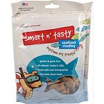 Healthy, delicious anytime snacks for your pet Delicious crunchy treat made with real shrimp and fish Omega 3 & omega 6 for healthy skin and coat No artificial colors, flavors or preservatives Made in the usa