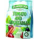 Formulated for tomatoes and all types of vegetables. Contains ammonic and organic nitrogen.   Made in the usa.