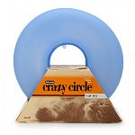 The original Crazy Circle cat toy! This tubular plastic track holds a ball-and-bell toy for kitty to poke at and chase through paw-sized openings. The track is lined with the openings providing cats many windows of opportunity to paw at the spinning ball