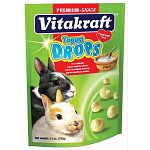Yogurt Drops for rabbits are the popular tidbit containing yogurt, natural whey protein, essential lecithin and no artificial colorings. A perfect treat for your pet rabbit or bunny. 5.3 oz.