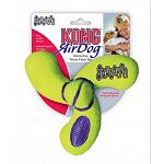 Its more than a fetch toy and more than a tennis ball, it's a spinner toy that your dog can fetch or toss. Tennis ball fabric.