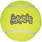 The Squeaker Tennis Balls for Dogs by Kong are made of high quality tennis ball material that won t hurt teeth or gums. Available in medium or large and includes a squeaker inside that makes noise when ball is squeezed. Perfect for outdoor fun!