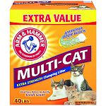 The more cats you have, the more you need the extra-strengthodor-blocking protection of arm & hammer multi-cat strength. Multi-cats activated baking soda crystals absorb even the toughest odors. Most advanced clumping technology makes scooping a
