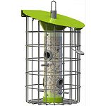 Will attract tits, finches, sparrows, nuthatches, woodpeckers Stylish and beautifully made, the roundhaus is designed to attract a wide variety of birds year round Highly functional with a clever built-in hopper Suitable for year round feeding Easy to fil