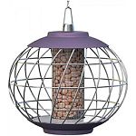 Attracts tits, greenfinches, sparrow, nuthatches, woodpeckers, and siskins Fill with large seed or peanuts Easy to fill and clean Perfect for year round feeding of feathered friends Squirrel, cat and big bird resistant Food catcher reduces waste