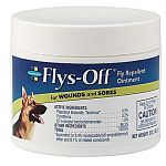 This special formula ointment for dogs protects wounds and sores from house flies, stable flies, face flies and horn flies. It also kills them on contact.
