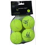4 pack of tennis balls Great for training and exercise