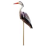 The Blue Heron Pond Ornament by Hagen Overall body length: 28.75