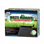 Designed to be good for the environment, this waste manager acts as a mini septic tank for your dog's waste. Just add water from the hose or rain water and an enzyme tablet. Very easy to use and a convenient way of disposing pet waste.