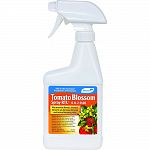 Promotes flowers, increase bossom set, decrease blossom end rot and increase yields. Use on tomatoes, cucumbers, squash, peppers, eggplant, melons, pumpkins, okra, strawberries and other blooming crops. Ready to use spray.  Made in the usa