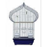 Casbah Style Bird Cage 16 1/4in. x 14 1/2in. x 32in. (LxDxH) with 1/2 in. spacing (Case of 2) - The 'Casbah' style cage is a stylish and spacious cage for small and medium birds. This cage includes two cups, four perches, and removable bottom grille.