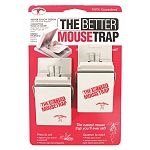No complicated mechanical parts, just press to set and squeeze to release. No-touch design makes these traps a snap to use. For mice, moles, shrews and other small animals.