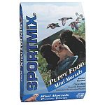 SPORTMiX 27/12 Puppy Food is formulated for puppys first full year of growth. The use of chicken meal as the main source of protein, combined with a high level of vitamins and minerals, promotes development of bones, teeth and muscles. 16.5 lbs.