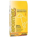 SPORTMiX Hunters Select Adult Mini Chunk 22/16 is formulated for adult dogs that require lower protein due to their everyday living environment, but higher fat levels for increased seasonal or intermittent activity levels