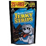 Dogs will go wild for PRO PAC Bacon Flavored Jerky Strips! That's because the savory flavor of real bacon is sealed in every lip-smackin' bite of Bacon Flavored Jerky Strips. Case of 10 packs (7.2 oz each)