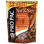 PRO PAC Nut R Nipz are the perfect way to reward your dog while providing a delicious supplement to his diet. Formulated to complement PRO PAC superpremium dog food. Available in Case of 6 - 32 oz. pouch each.