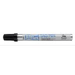 Used for marking ear tags.  One pen with two marking tips (fine and broad). Easy to hold Easy-to-use pump action. Fade resistant black ink.